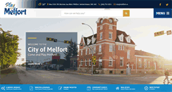 Desktop Screenshot of cityofmelfort.ca